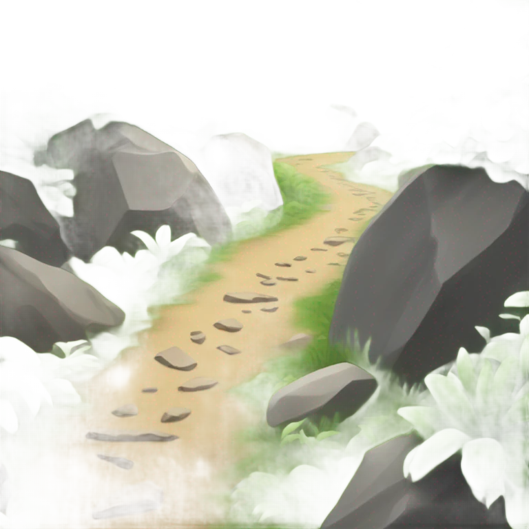 hiking trail emoji