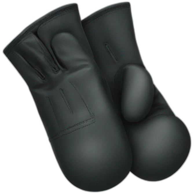 put on gloves emoji
