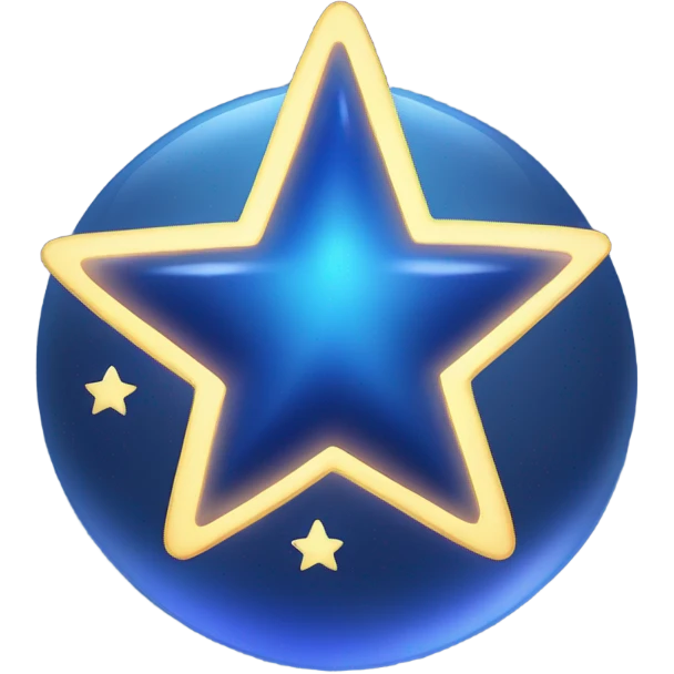 navi blue star emoji