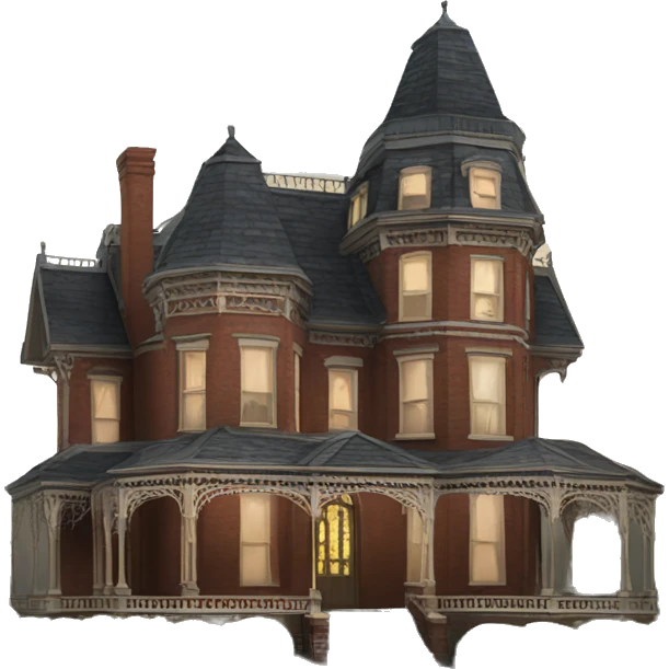 Victorian mansion emoji