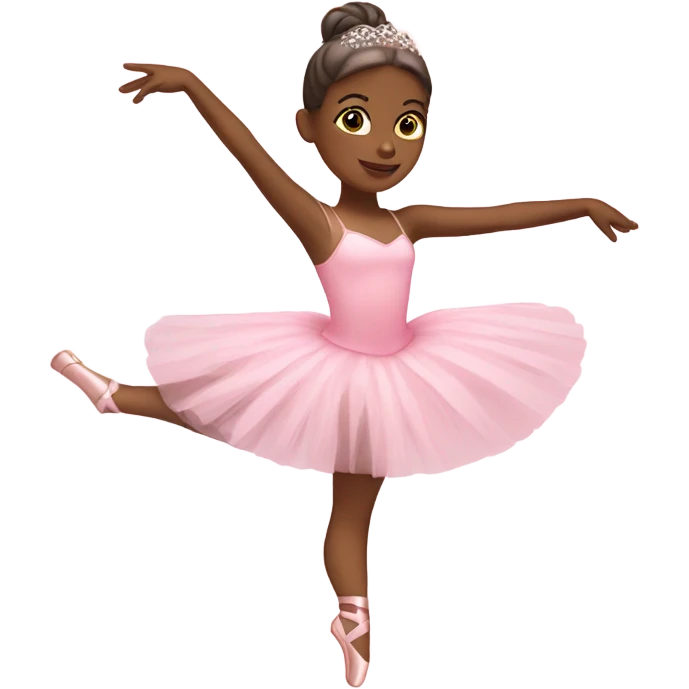 Pink ballerina  emoji