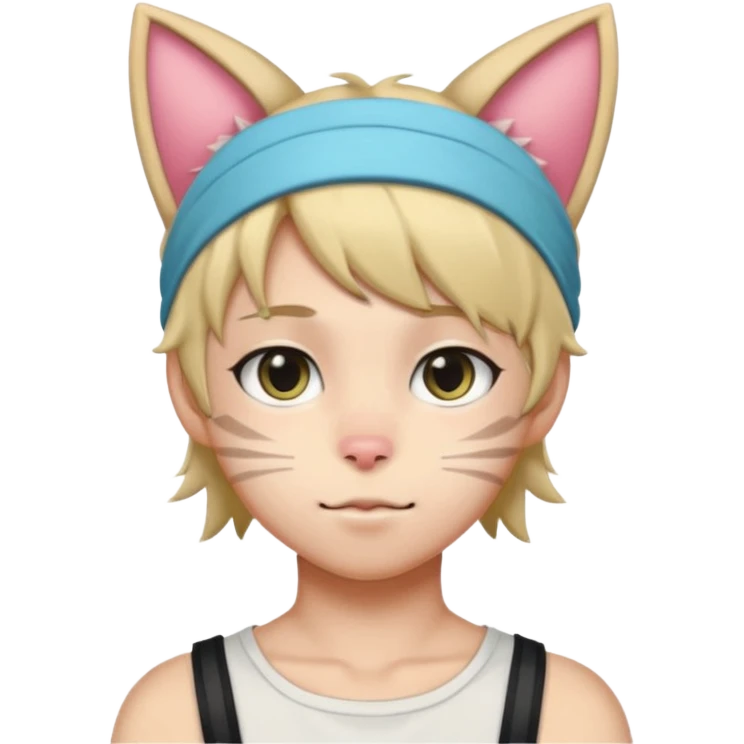 Femboy cat boy  emoji
