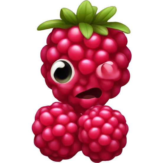 rasberry emoji
