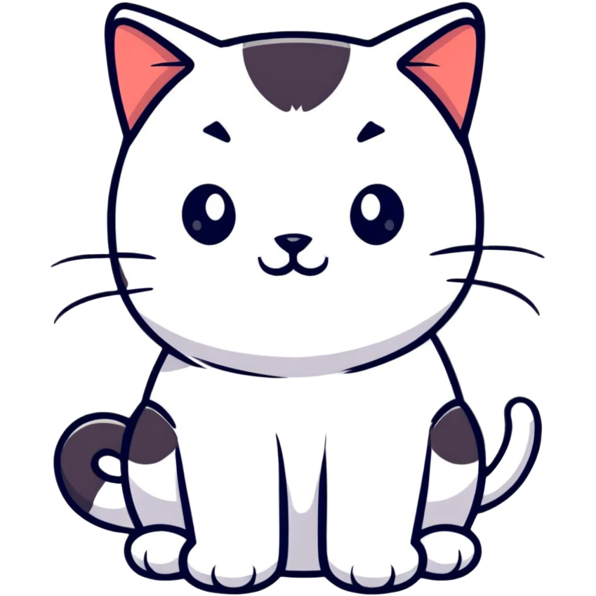 Cute cat emoji