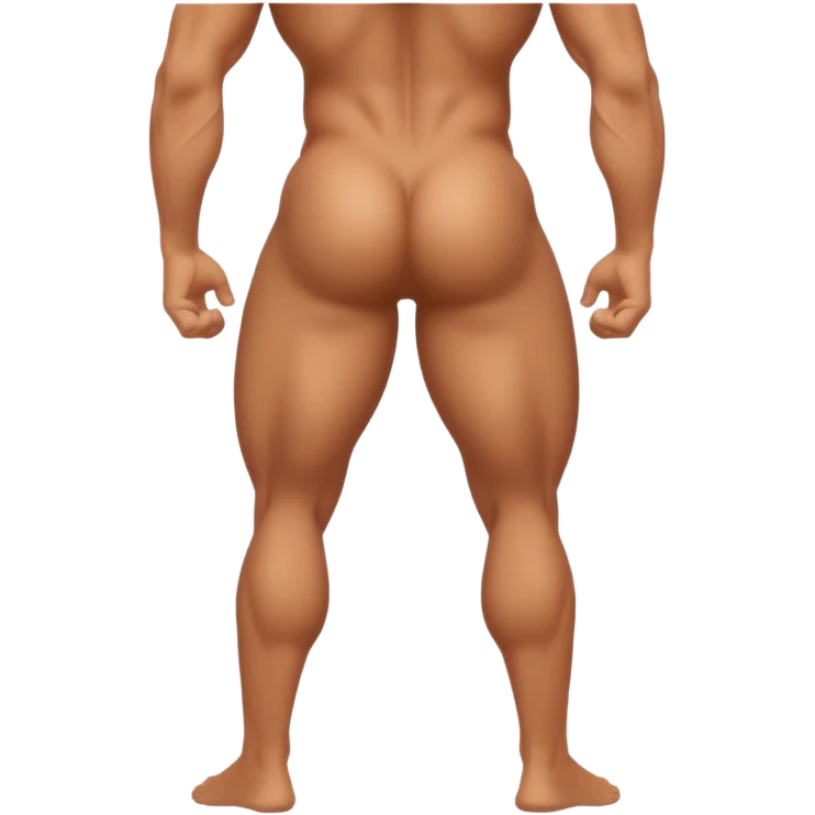 Flexing butt emoji