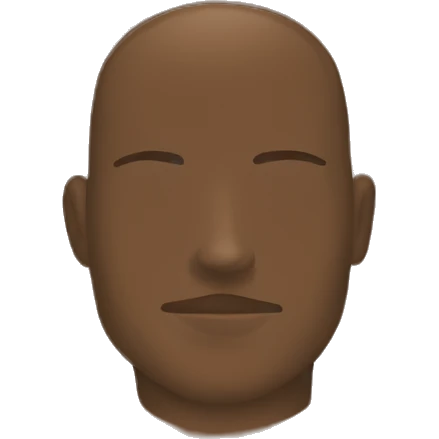 Esthetic brown emoji