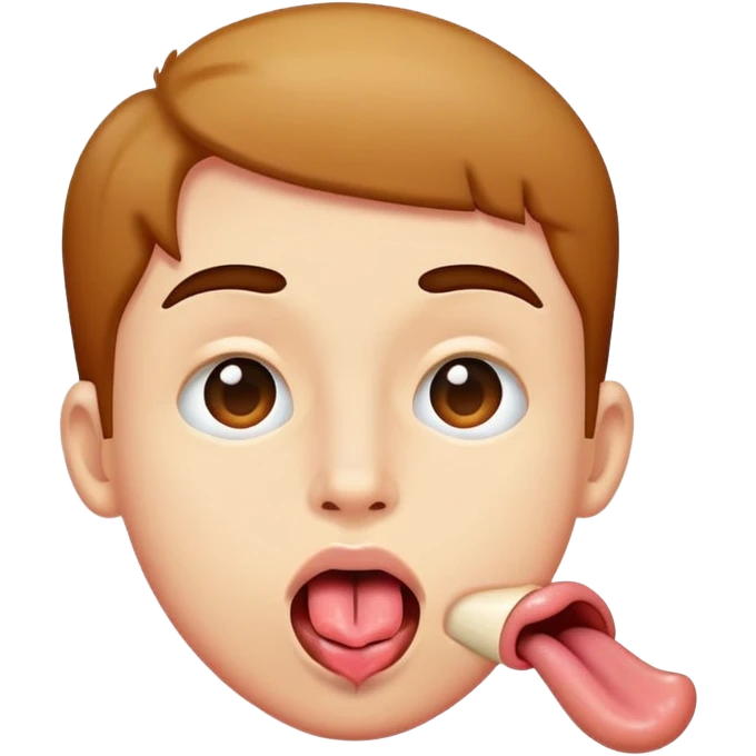tongue sticking out emoji