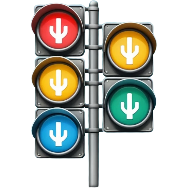 mac os icon rotation retro street signal rotating inversion emoji