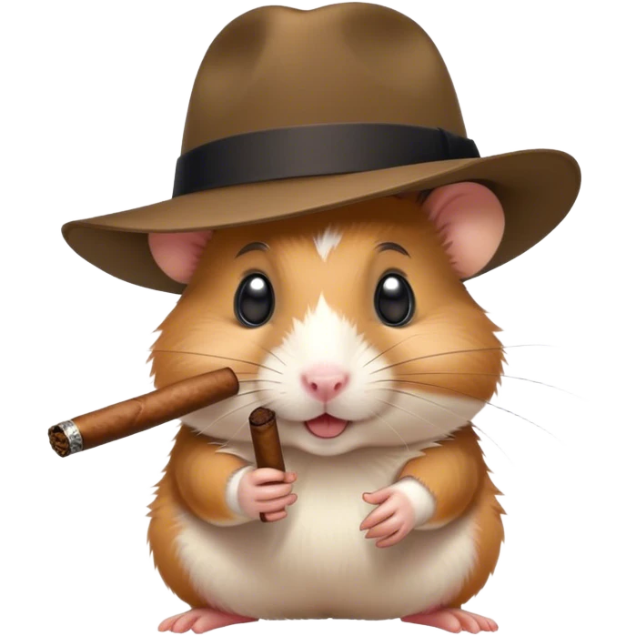 hamster al capone emoji