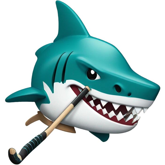 San Jose Sharks Hockey Logo emoji