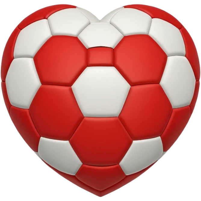 Heart soccer  emoji