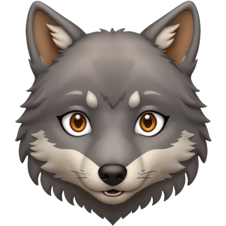 • Wolf 2 – Loving heart emoji