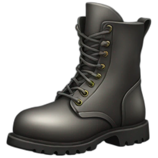 metal bootstrap boots emoji
