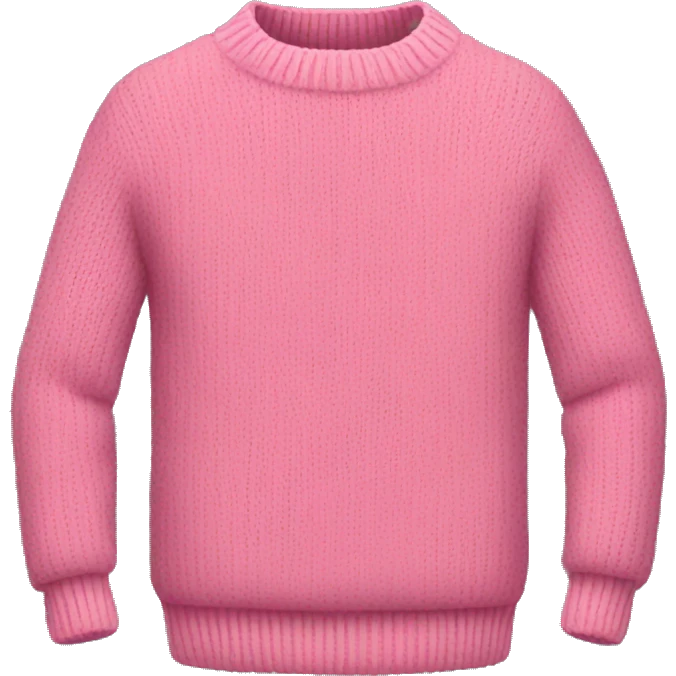 Pink jumper emoji