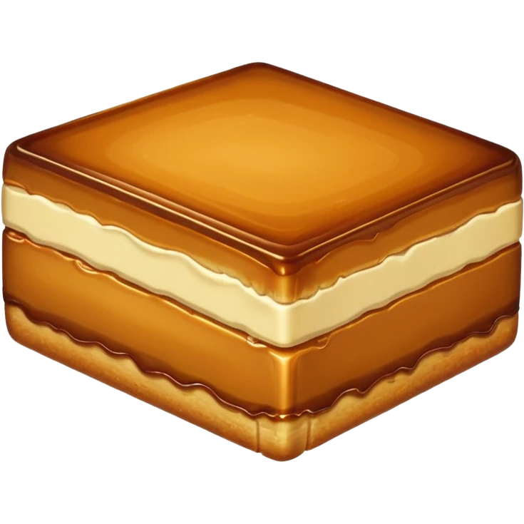 caramel slice emoji