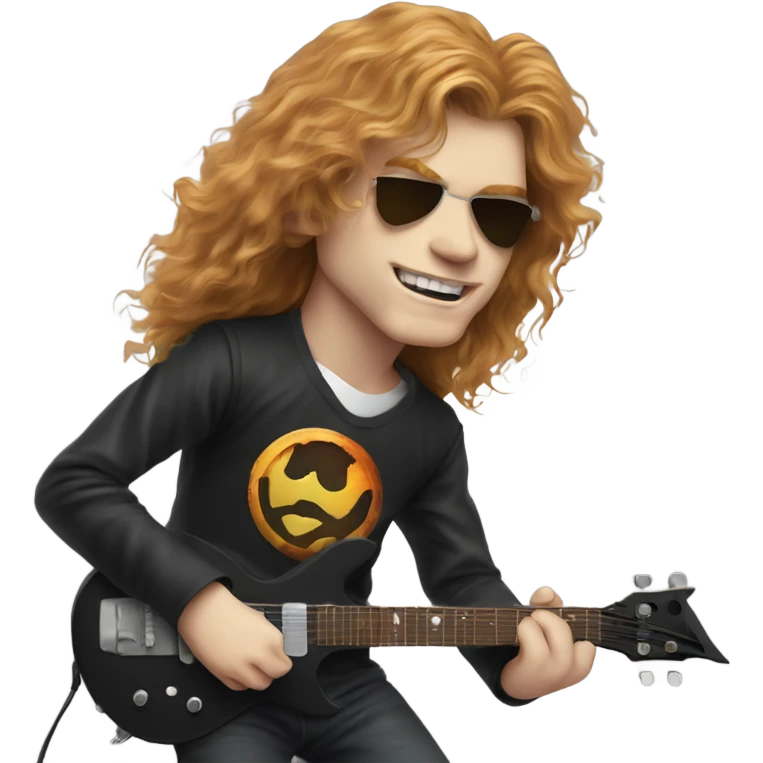 young dave mustaine emoji