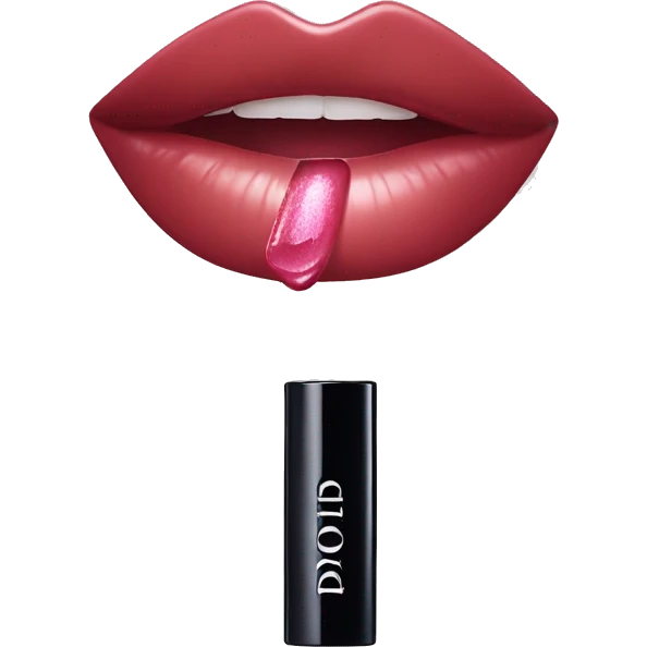 Dior lip gloss emoji