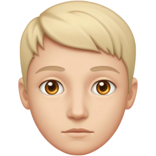 une personne de face avec des detaildans un rond  emoji