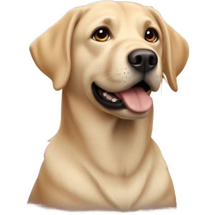 labrador che scodinzola emoji