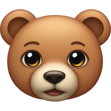 Osito con moño emoji
