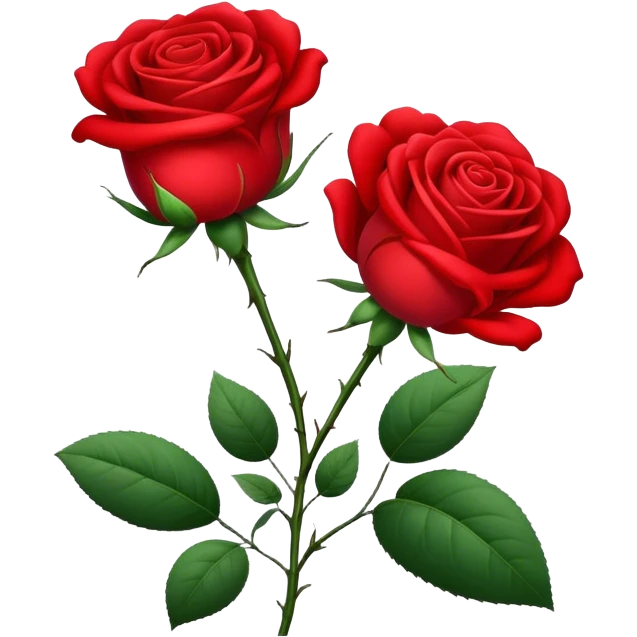 Roses Letters emoji