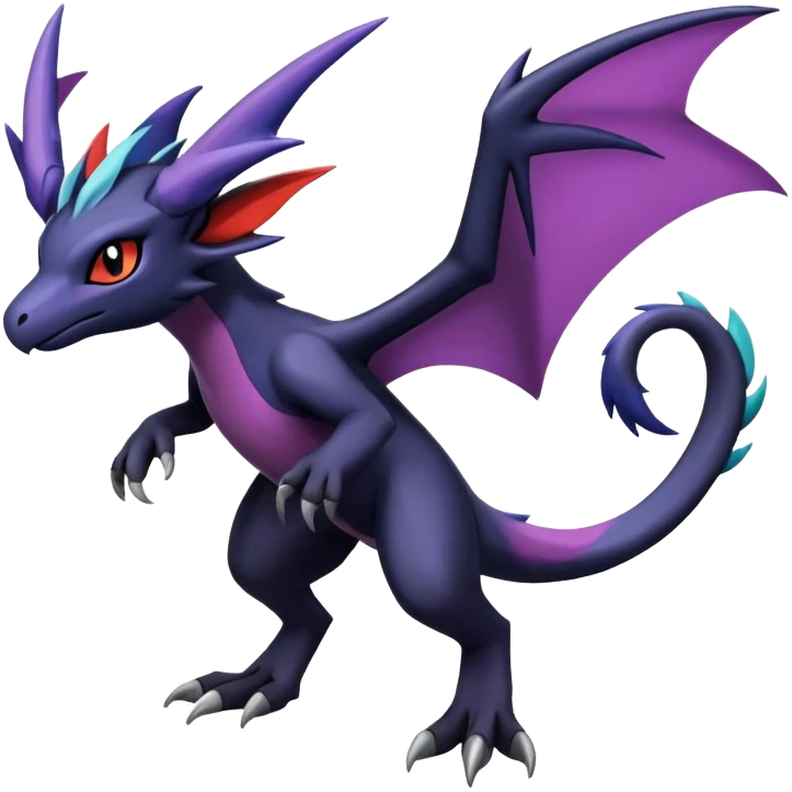 Salandit-Absol-Noibat-Noivern-Hybrid (Full body) emoji