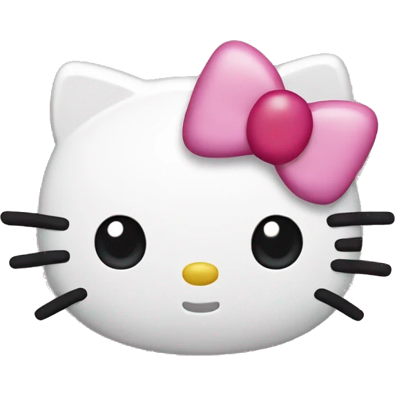 Hello kitty emoji
