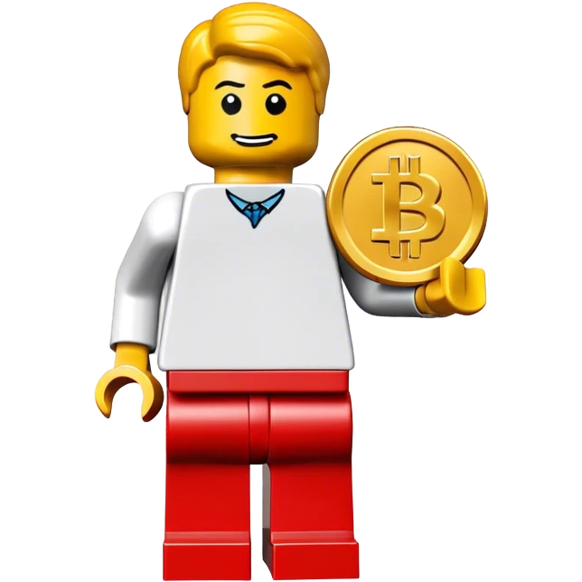 lego homme bitcoin emoji