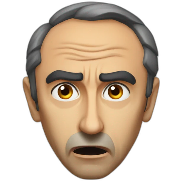 Eric zemmour angry emoji