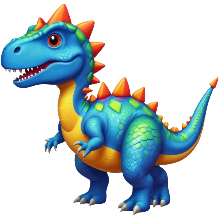 Dinosaurs with Rockets emoji