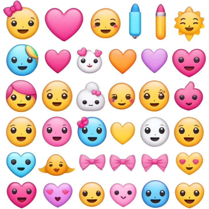 Girly aesthetic emojis emoji