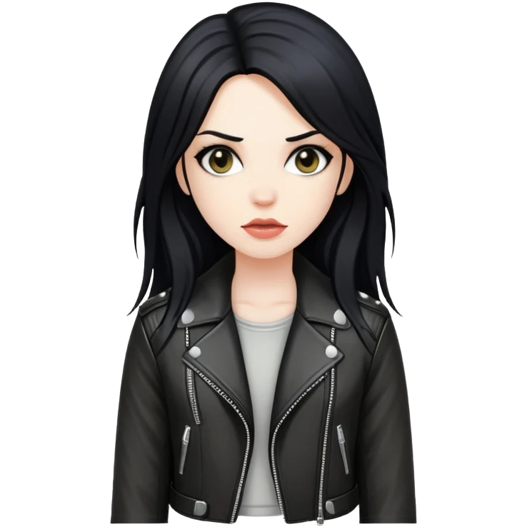 Rock girl emoji