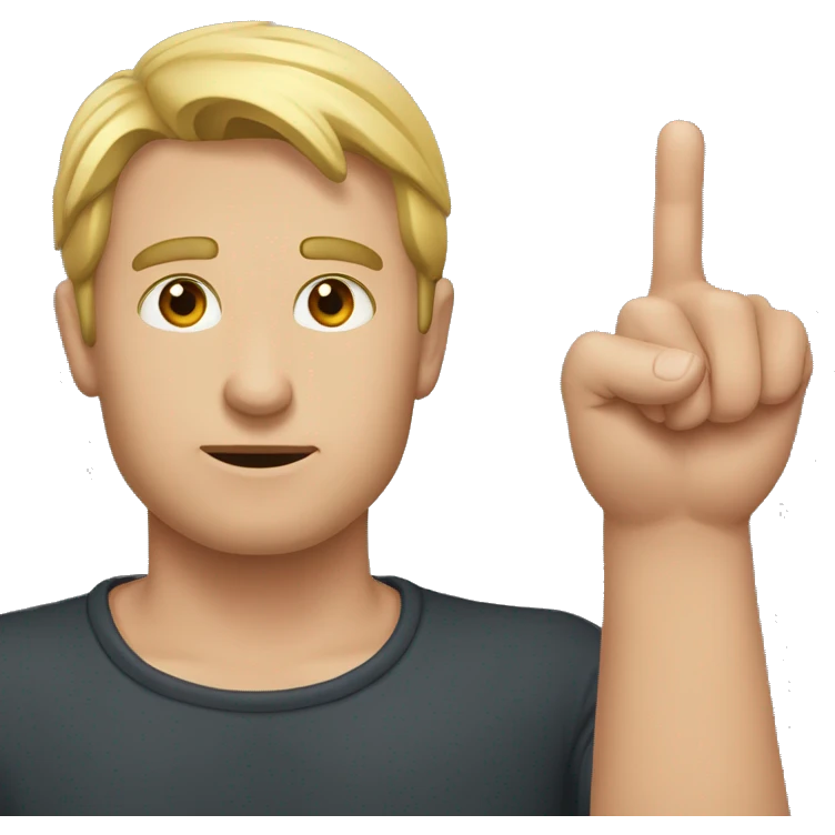 Ниндзя с сердцем красным в руках emoji