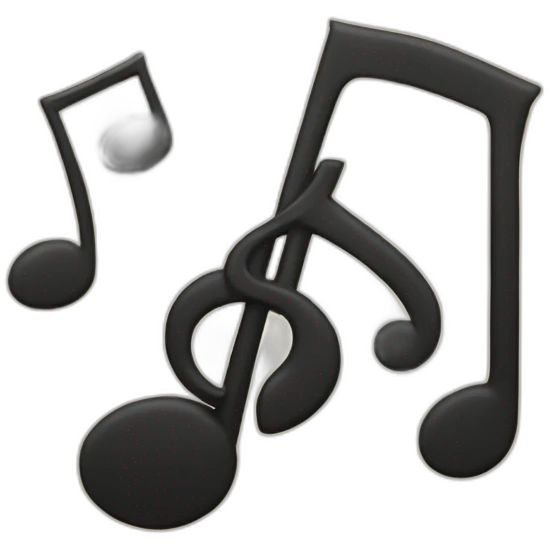 musical notes emoji