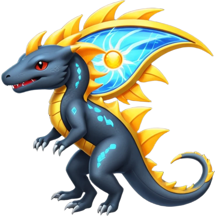 Salandit-Heliolisk-Helioptile-fusion  emoji