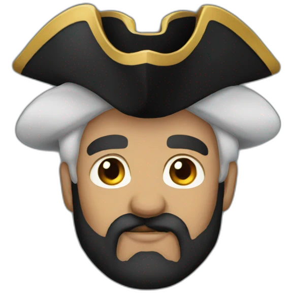 Blackbeard emoji