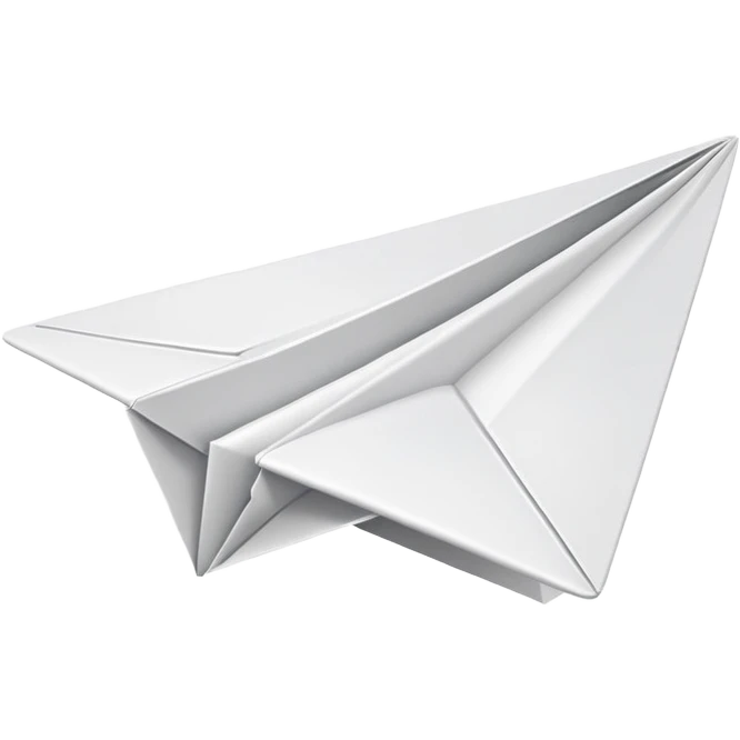 paper airplane emoji