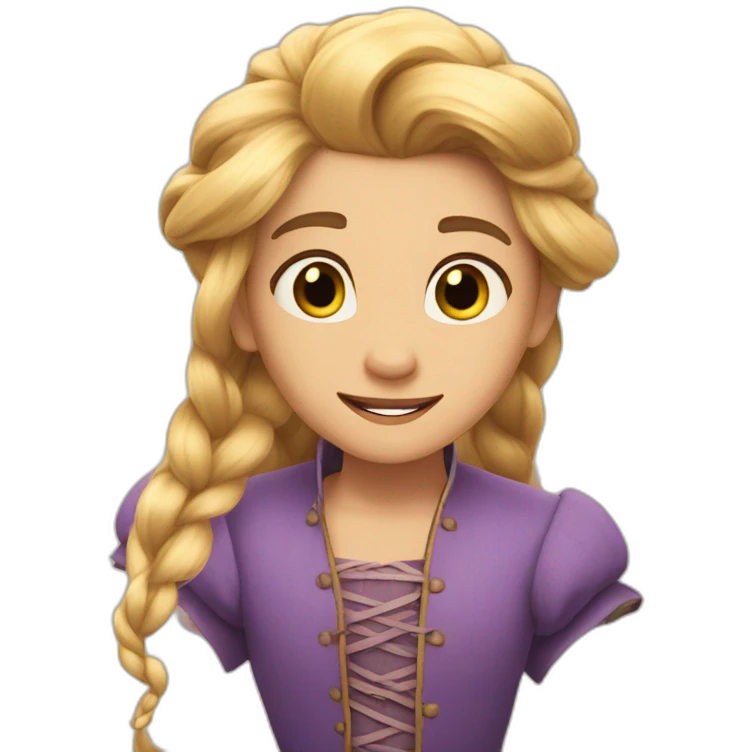 Raiponce emoji