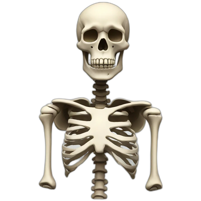 skeleton axial emoji