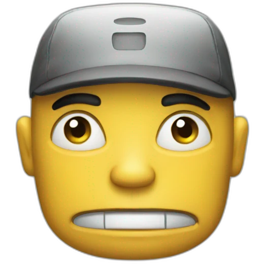 cab with angry driver emoji