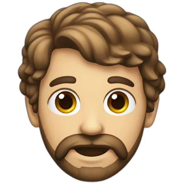 carnicero con barba azul emoji