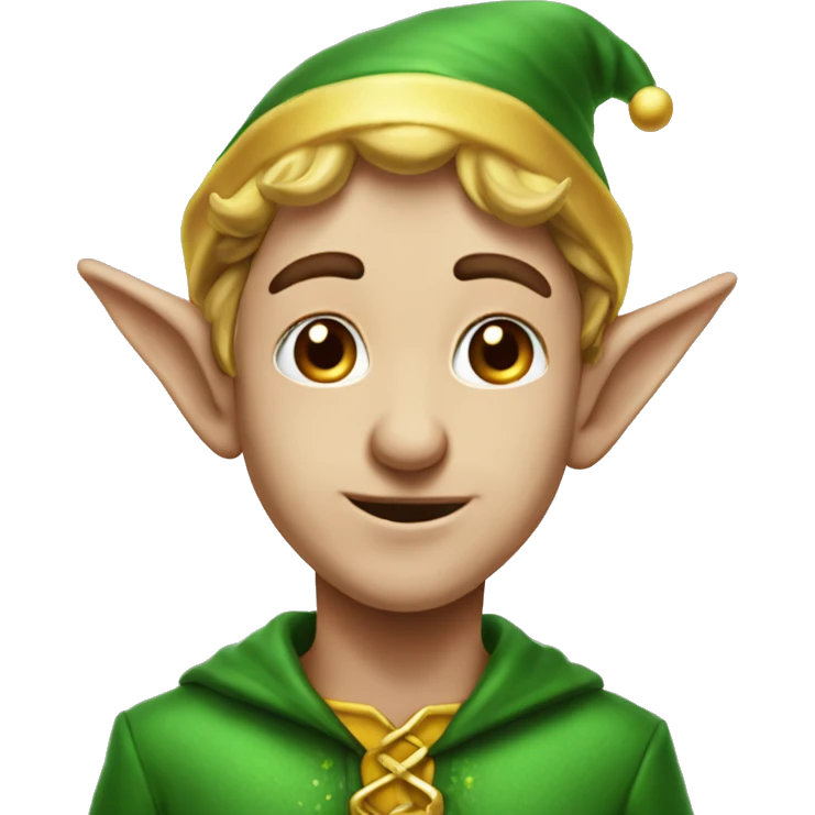 I dripped out elf￼ emoji