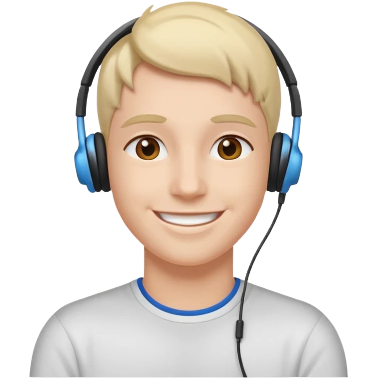 😌+🎧 relax  emoji