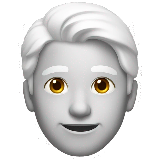 White dîne emoji