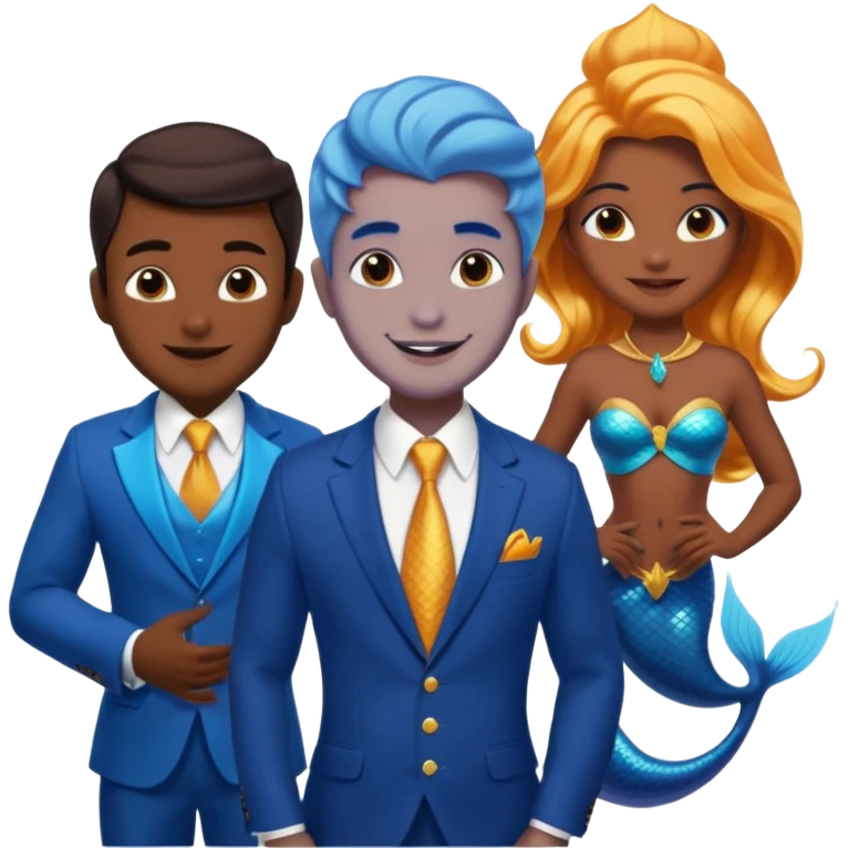 🕴️🧞‍♂️🧜🏻‍♀️ emoji