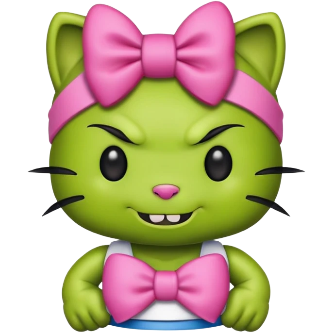 Hello kitty ork emoji