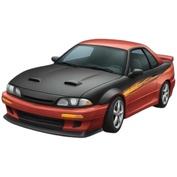 Car drift emoji