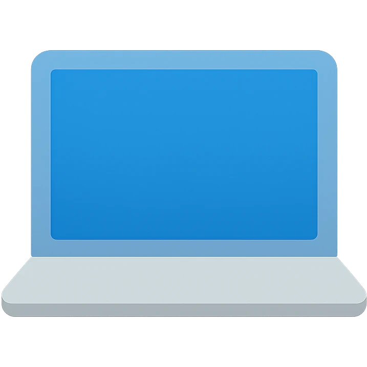 technology icon, modern flat color style, simple and clean emoji