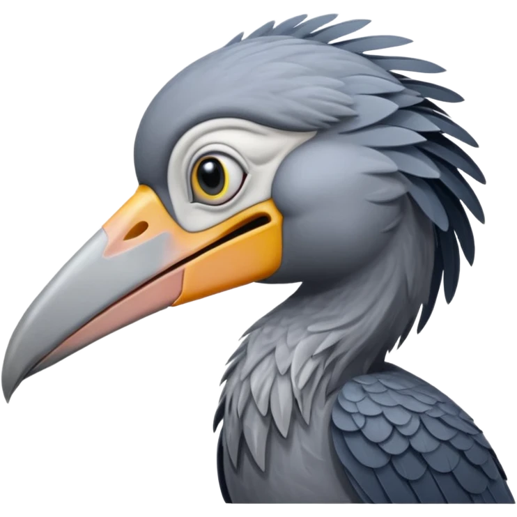 dinobird shoebill emoji