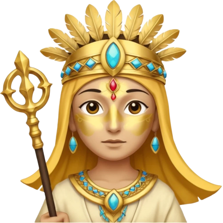 the Egyptian god Ra emoji